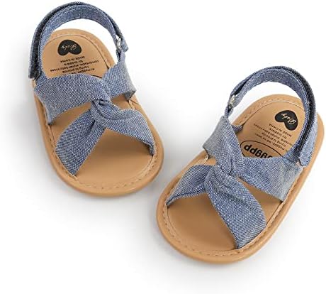 Summer Girls Crimeller para Summer Girls Shoes Walk Sandals Sapatos ao ar livre Baby Sandals Primeira menina de 6 a 12 meses