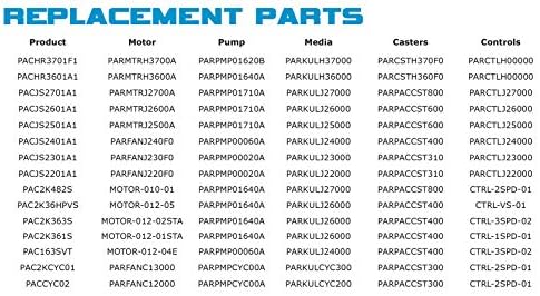 Portacool Parcvrj26000 Tampa de proteção de protetor para o refrigerador evaporativo portátil do JetStream 260, preto,