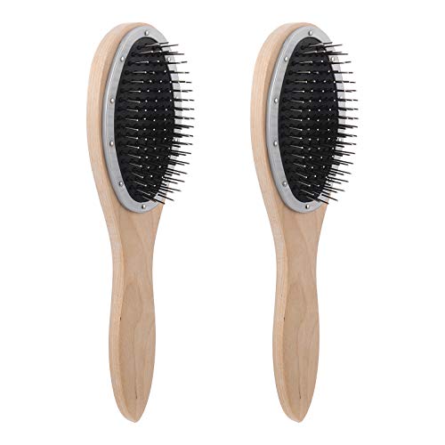 Dobra do pente de malha de escova de escova de escova doiLool 2pcs para cabelos molhados e secos