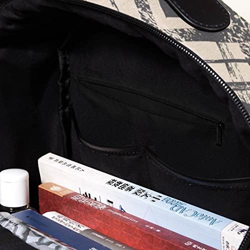 Mochila de viagem VBFOFBV, mochila laptop para homens, mochila de moda, padrão geométrico cinza moderno