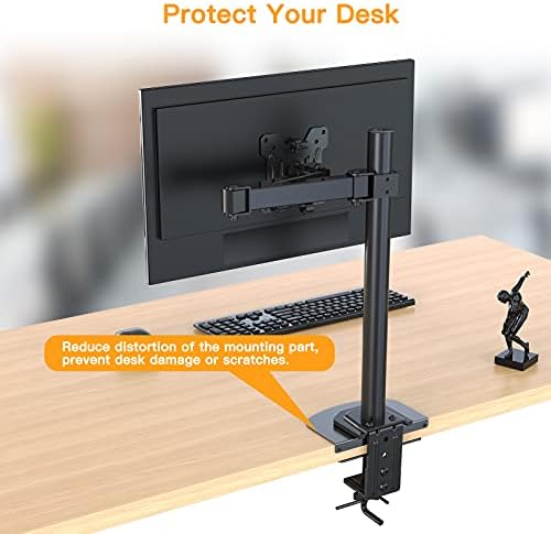Monitor ErGear Placa de reforço de montagem, placa de suporte de aço para fino, vidro e outras roupas de mesa frágeis,