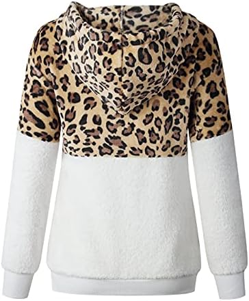 Mulheres Leopard Patchwork de manga comprida camisa de pulôver camisetas tops blush blushs blazer camisetas polos