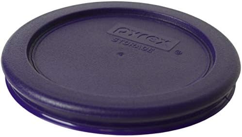 Pyrex 7202 -PC Plum Plástico Plástico de armazenamento de alimentos Tampas de substituição - 4 pacote fabricado nos EUA