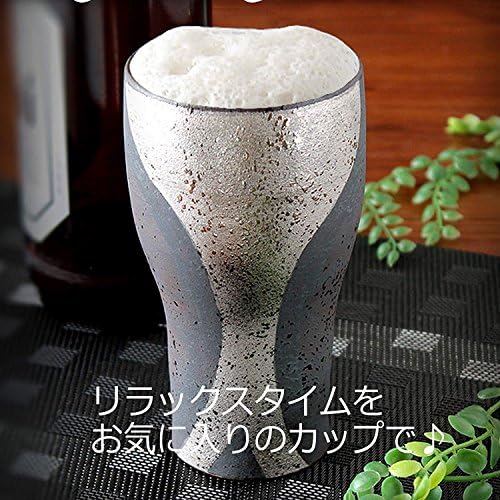 CTOC Japan Selecione os utensílios de mesa para morar sozinhos, retenção de calor, copo, ouro em estrela, multi, φ3.1 x h 5,6 polegadas, 11,2 fl oz, fabricado no Japão
