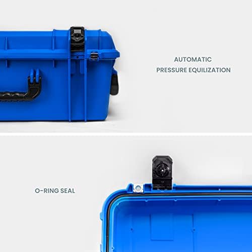 Seahorse SE -920 Caixa de caixa seca de proteção pesada com divisores acolchoados - TSA Aprovou