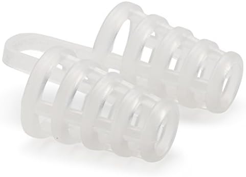 Mocha Essentials anti-ronco saídas com estojo de viagem bônus- dilatadores de nariz Ultra confortável- Projeto de plástico flexível-