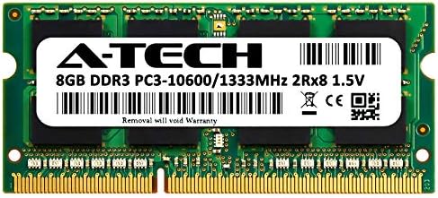 A-Tech 8GB Memory RAM para Lenovo Flex 3 Series-DDR3 1333MHz PC3-10600 NON ECC SO-DIMM 2RX8 1.5V-Laptop único e notebook