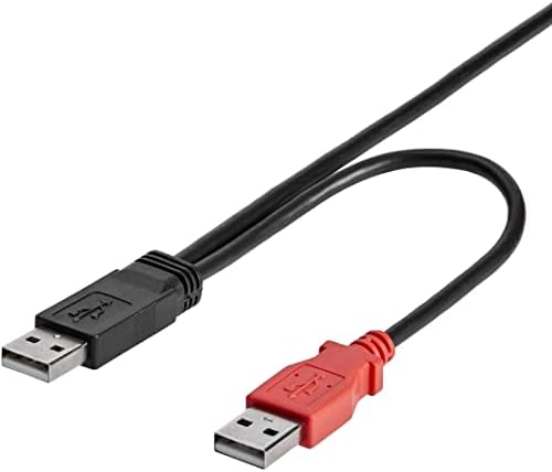 Startech.com 3 pés. USB a micro USB Cabo com entrega de energia - USB Dual 2.0 A para micro -b - potência e dados