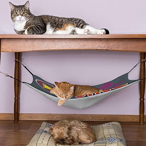 Cama de gato fofo dinossauro gaiola de pet hammock leito suspenso para gatinho filhote de coelho