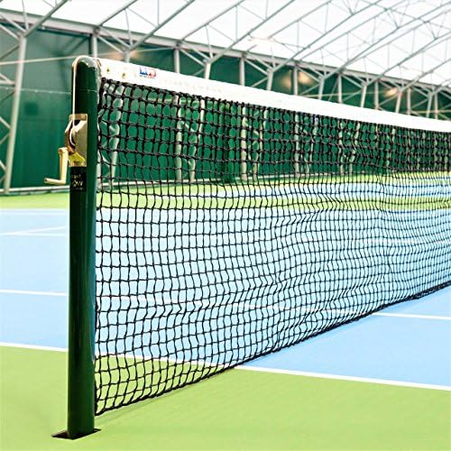 Vermont 3,5mm DT Championship Tennis Net [22 libras] | 42 pés dobra o regulamento ITF | Acessórios de tênis Redação esportiva | Dupla