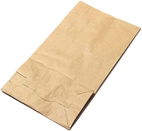 10 PCs Brown Kraft Paper Bags Favors Favors Small Gift Bread Food Sacos de mercadorias planas Bolsas úteis e moda