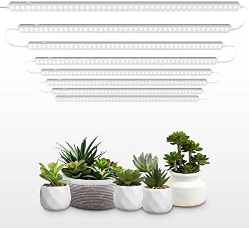 Luzes de cultivo Barrina T5, 5000k Luzes de cultivo de plantas de espectro completo, 2 pés 80W, lâmpadas de cultivo de LED, luzes de