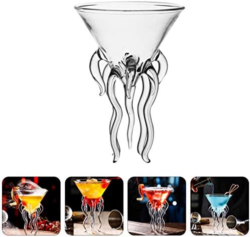 Hemoton martini xícaras de martini xícaras de polvo em forma de coquetel de copo de vidro de vidro de vidro garquelo