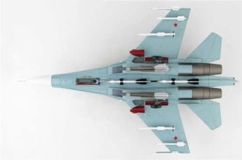 Hobby master su-27sm flanker b mod. I Red 76, Força Aérea Russa, 1/72 Aeronave Diecast Modelo pré-construído