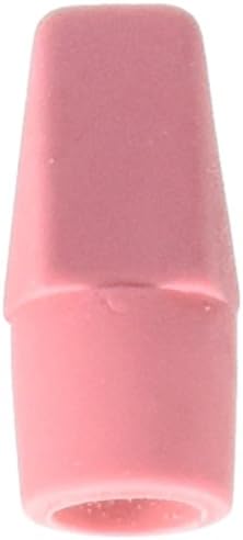 Escola Smart lápis Tip Cedge Cap Eraser, rosa, pacote de 144