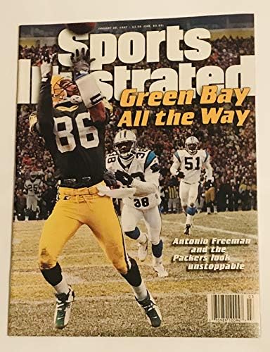 GB Packers Sports Illustrated Si Magazine Antonio Freeman No Label 1997