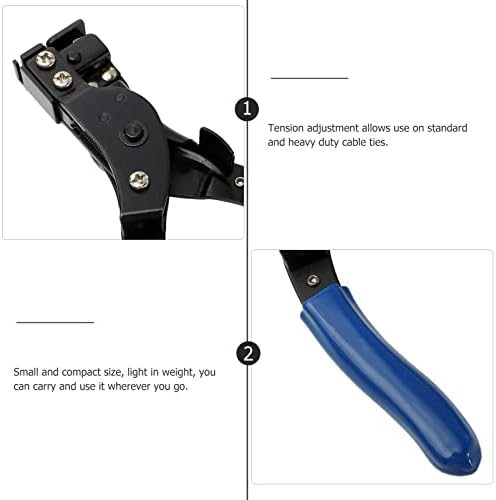 Anguery 1pc Cable Tool Tie Tie Treat Dediced Pelers Tay Tie Hand Tool for Nylon Tie