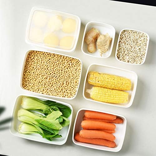 Cabilock Plástico Bins de armazenamento de cereais Recipientes de armazenamento de alimentos 3L Recipientes de alimentos grandes