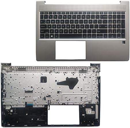 Teclado de reposição de laptop Compatível para HP Probook 450 G8 455 G8 455R G8 ZHAN 66 PRO M21742-001 M21742-B31 M22004-B31 LAYOUR US
