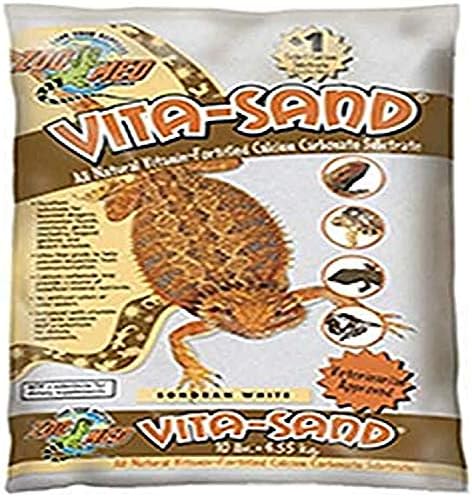 Zoo Med Vita Sand, 10 libras, branco