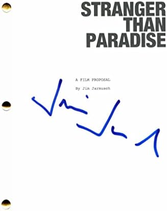 Jim Jarmusch assinou o autógrafo Stranger Than Paradise Full Movie Script - Paterson, The Dead Don't Die, Somente os amantes deixaram vivo