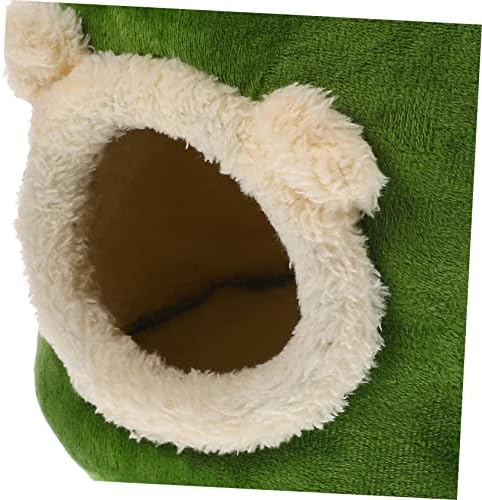 Mipcase hamster algodão ninho de coelho decoração decoração de esquilo hamster pendurado hammock hamster aconchegante gato pendurado cama de chinchila casa de chinquila hamster hamster hamster pequeno hamster cabana