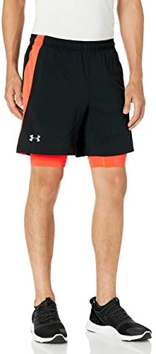 Under Armour Homem Lançamento do Taço de Tecida 2 em 1 shorts