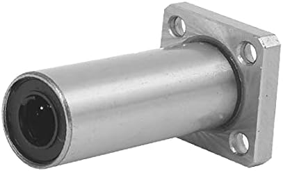 X-DREE LMK10LUU 10MM INTERIOR DIA FLANGE PRÁTICA DIA MOLHAR ROLAMENTO DE MOVIMENTO LINHO (LMK10LUU RODAMIento lineal A