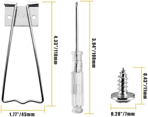 Bokwin 6 PCS Fazenda de quadro de gamesel Stand traseiro, moldura de figura de ferro de 4,52 polegadas, arte de artesanato fotográfico