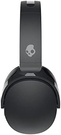 SkullCandy Hesh Evo Bluetooth fones de ouvido para iPhone e Android com microfone / 36 horas de bateria / Ótimo para música, escola, viagens e fones de ouvido sem fio - preto