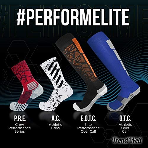 Elite Performance Athletic Socks - sobre o bezerro