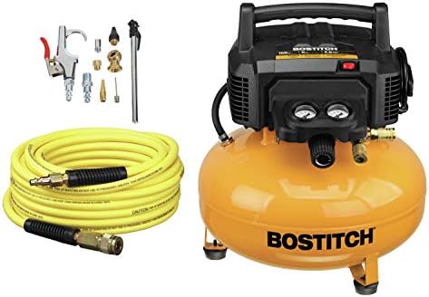 Kit de compressor de ar de Bostitch, sem óleo, 6 galões, 150 psi