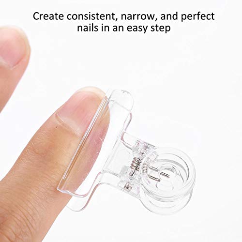 Clipes de beliscão de unhas-clipes de unhas de plástico multifuncionais, ferramentas de fixação de unhas, suportes de montagem