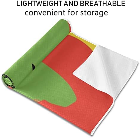 Yoga Blanket Rastafari-Camo-Raggae-Camouflage Yoga Tootes Toalha de Mat Yoga