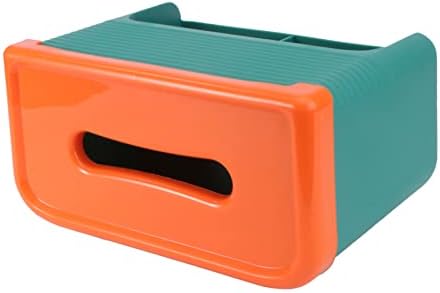 Zerodeko 1pc caixa de armazenamento caixa de papel caixa de papel rolo de papel dispensador dispensador de mesa dispensador