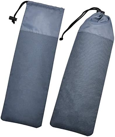 Estacas de tenda de 10 pacote iumé, preto / 11,8 polegadas de acampamento pesado acampamento com bolsa de tecido