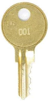 Artesanato 239 Chaves de substituição: 2 chaves