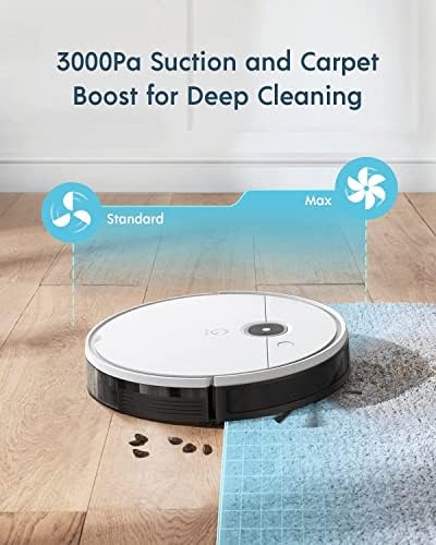 Yeedi Vac X Robot Vacuum com estação autêntica e vazia