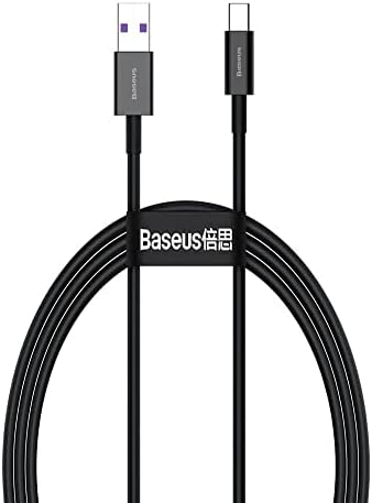 Baseus - Série Superior Cabo de dados de carregamento rápido USB para tipo C 66W 1M