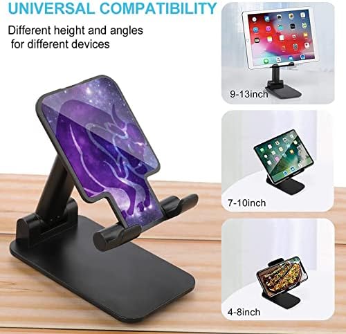 Taurus Astrologia Ajustável Stand para celular ajustável Tablets portáteis para Office Travel Farmhouse Black-Style