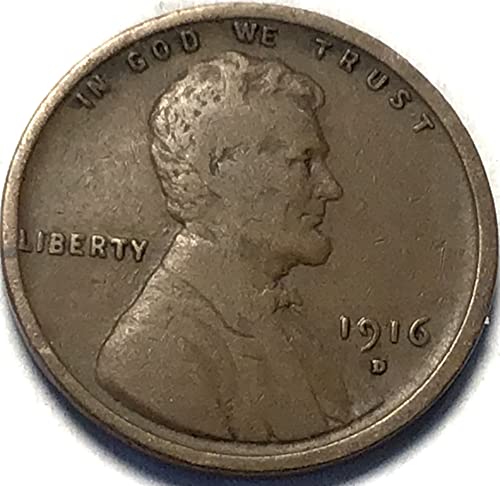 1916 D Lincoln Wheat Cent Penny Seller