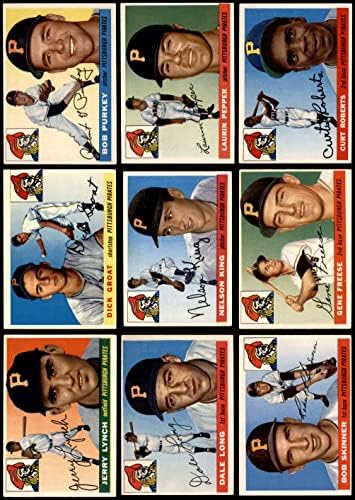 1955 Topps Pittsburgh Pirates Team Set Pittsburgh Pirates Ex Pirates