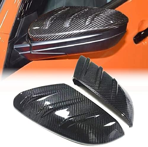 Caps de espelho Gaofeiltf Caps Fits para 10ª geração Honda Civic -2021 Sedan Coupe Hatchback Crider Envix Real Carber