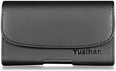 Yuzihan Premium Leather Bet Holster para iPhone 12 Pro iPhone 11 Pro iPhone X iPhone XR iPhone XS Belt Holster para telefone com estojo Slim/Commuter/Symmetry/Hybrid/Spingen em