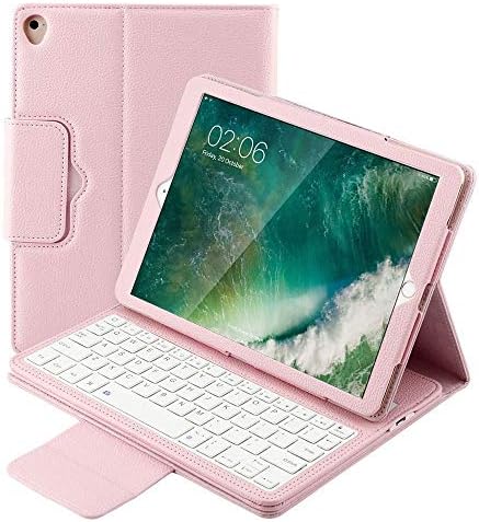 Caixa do teclado do iPad 9.7 iPad 6th 2018 5th Generation 2017 / iPad Pro 9.7 Só de couro estande de couro