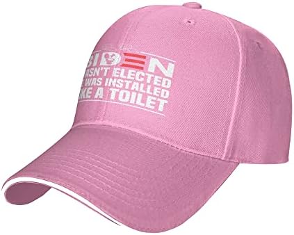 Trump 2024 F K Biden Hat Anti Joe Biden não foi eleito, ele foi instalado como um chapéu de beisebol do chapéu de