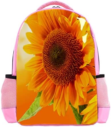 Mochila VBFOFBV para mulheres Laptop Backpack Backpack Bolsa Casual, Sunflower Amarelo queda