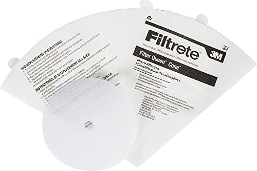 3m Filtrete FilterQueen Cone Micro Allergen Vacuum Bag