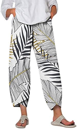 Calças de vestuário para mulheres calças mulheres vestido feminino capris casual calças de ioga estampada y2k calças folgadas