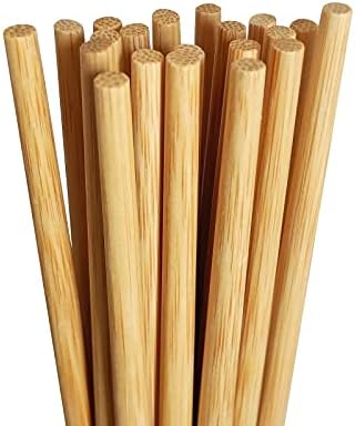 10 pares/conjunto de pauzinhos de bambu reutilizáveis ​​para alimentos de sushi japoneses não deslizam utensílios de